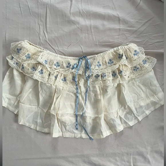 Free People Thalia Embroidered Tube Top (size L and XL) - Picture 4 of 14